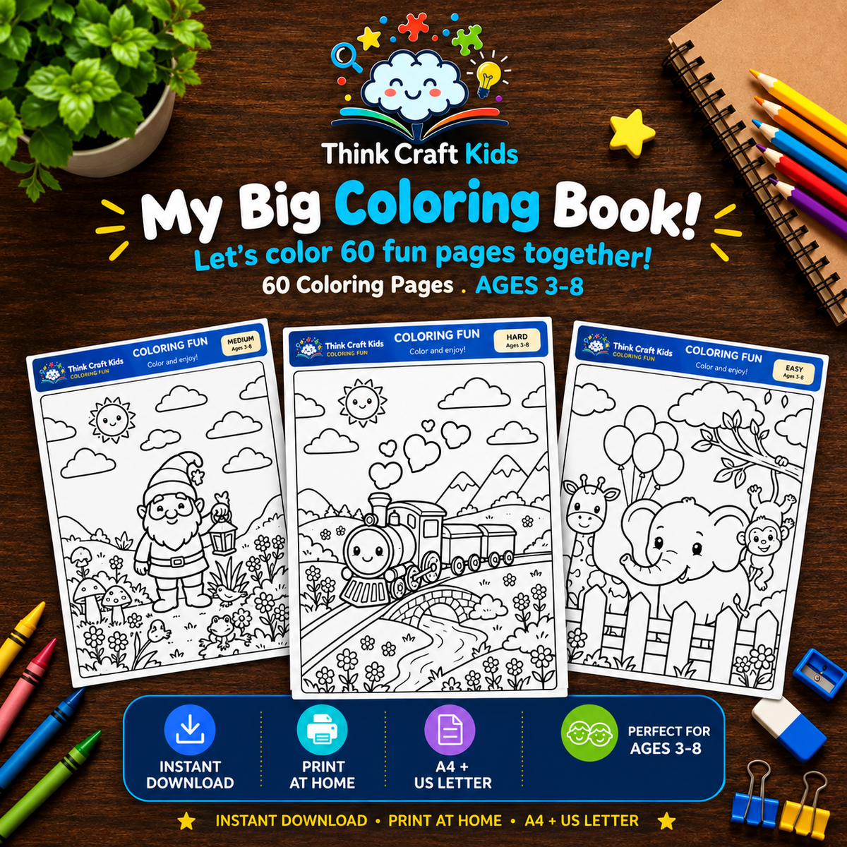 60 Coloring Pages