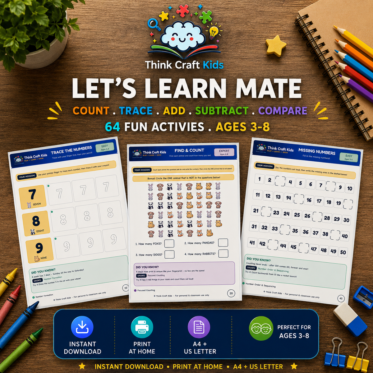 LET'S LEARN MATE
